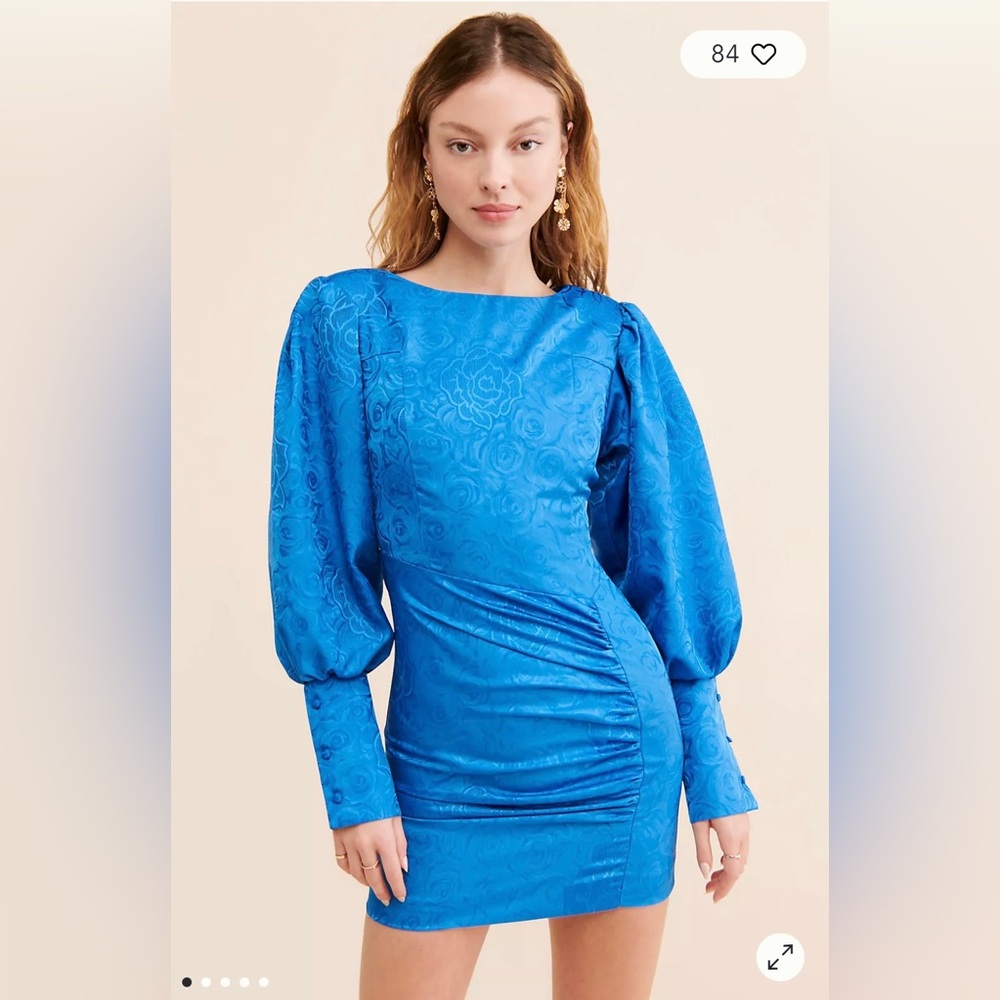 Ghospell Marlow Mini Satin Dress